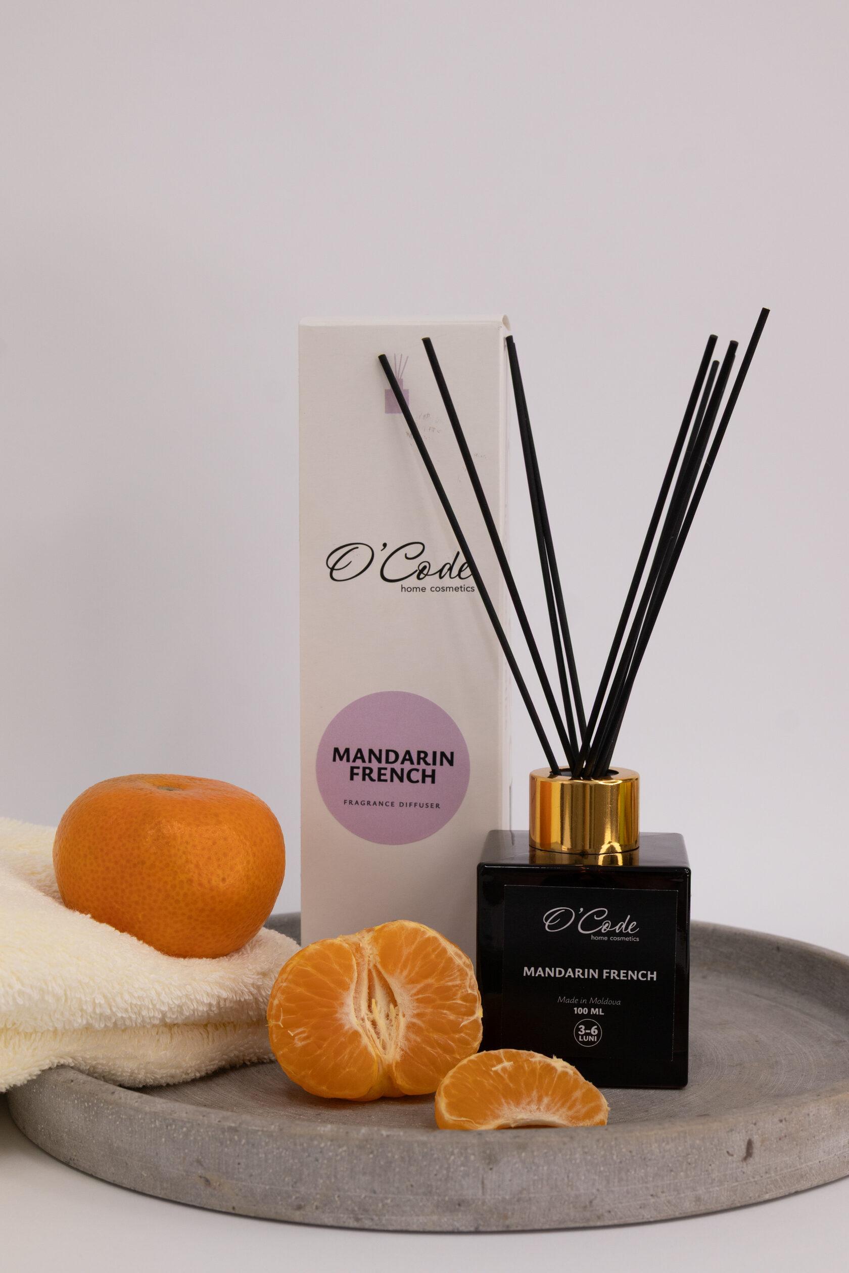Mandarin French — Mandarin French — Ароматический диффузор для дома, 100 мл